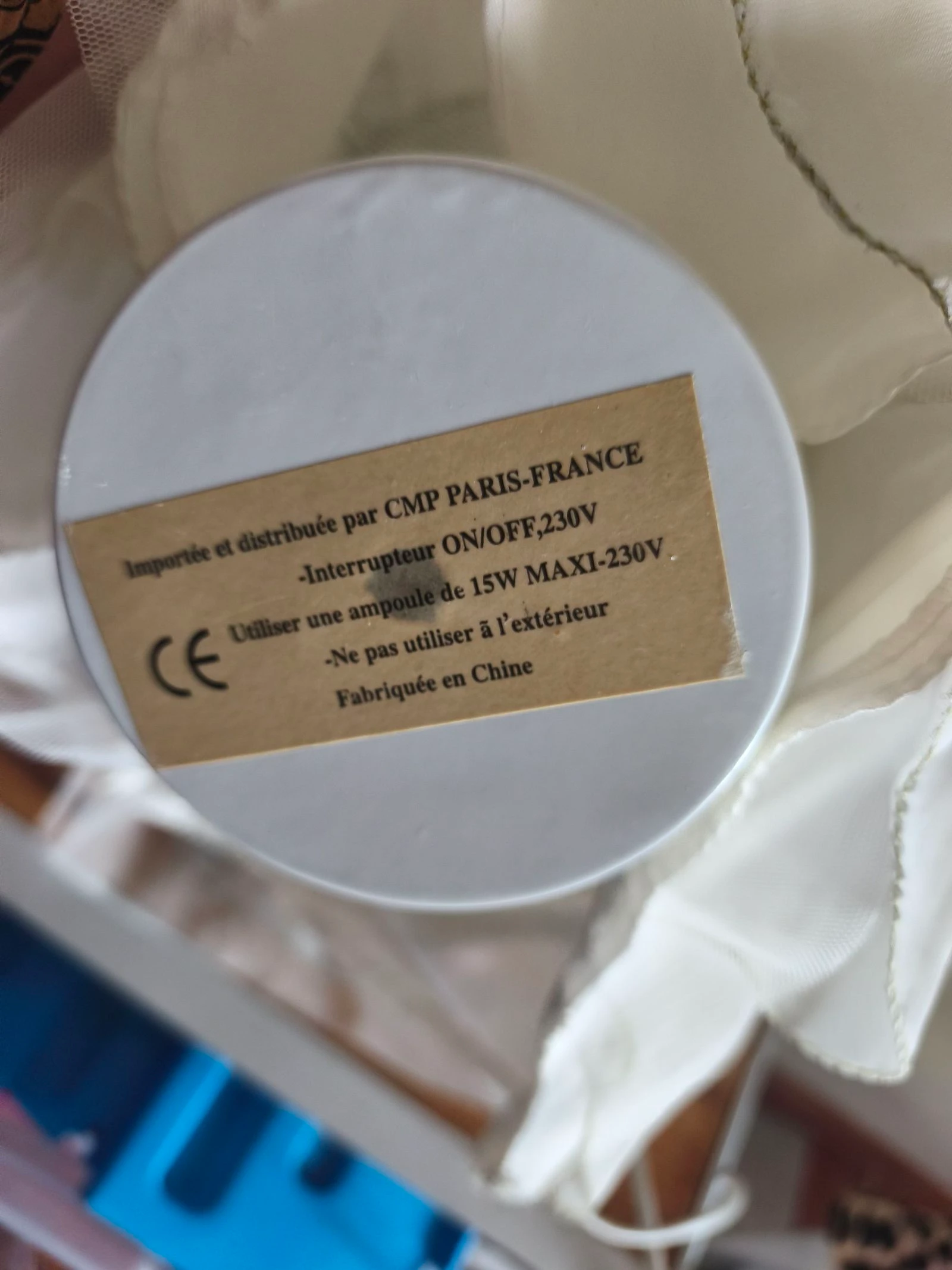 Poppenlamp van porselein – photo 5